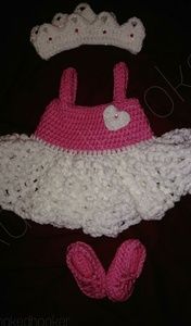 Newborn princess dress